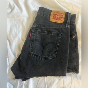 Levi’s Black Denim 501 Short size‎ 29
